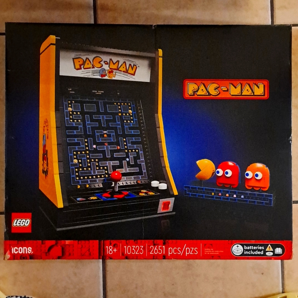 Pac-Man ICONS Lego Set